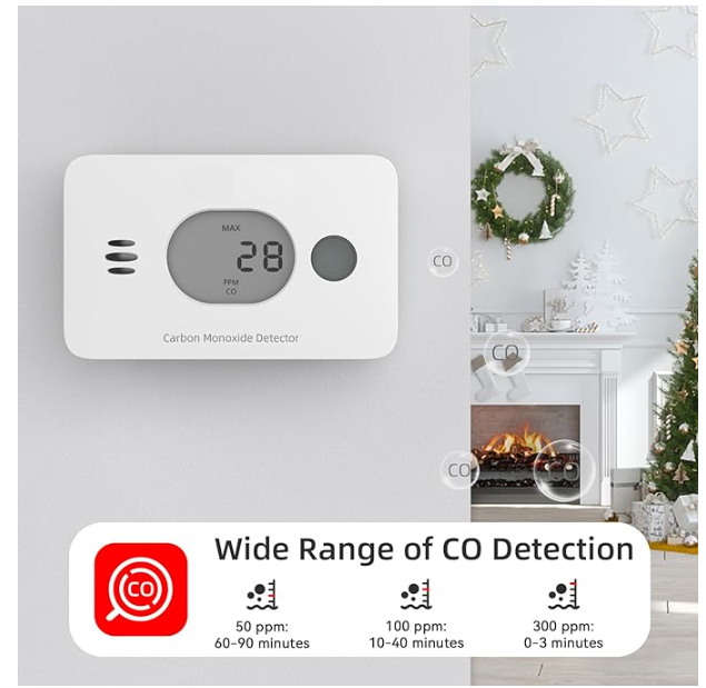 3-in-1 Carbon Monoxide Detector